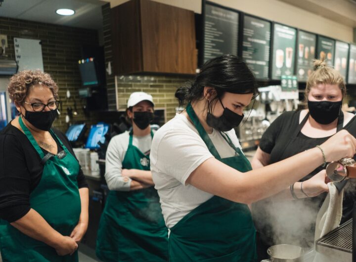 Starbucks employees