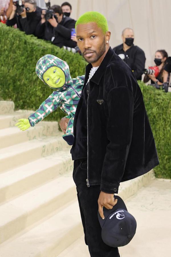 Frank Ocean at the Met Gala.