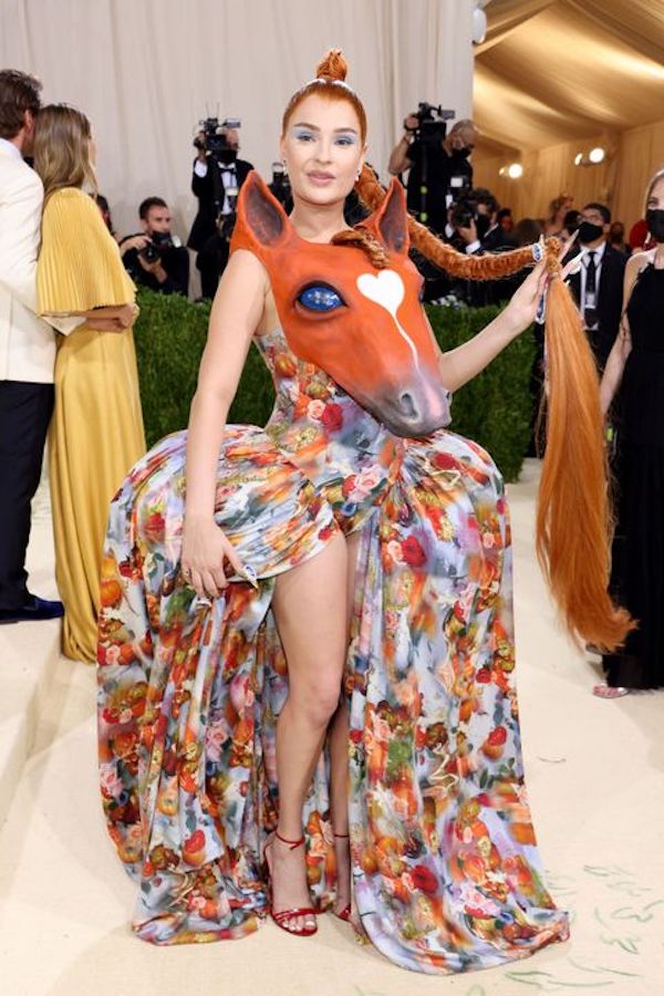 Kim Petras at the Met Gala.