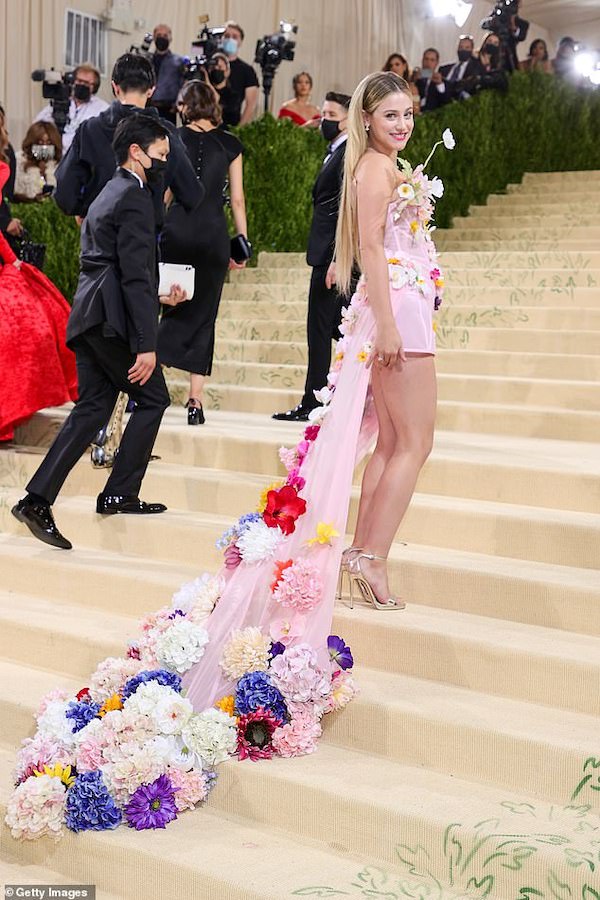 Lili Reinhart at the Met Gala.